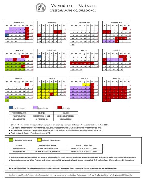 Ulv Academic Calendar